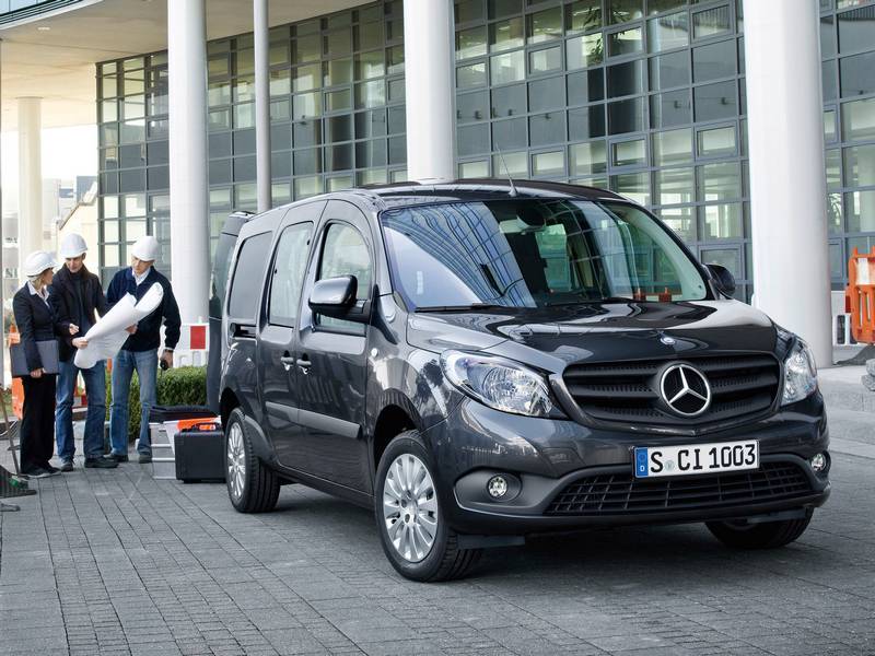 Mercedes-Benz Citan оснастили бензиновым мотором