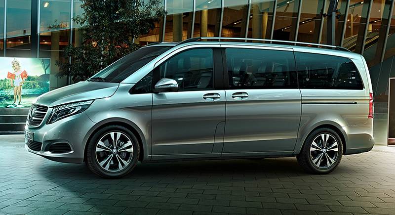 Микроавтобус Mercedes-Benz V-Class получил полный привод