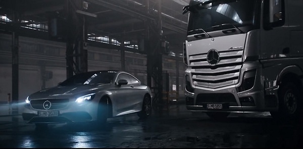 Необычный видеоролик от Mercedes-Benz Vans