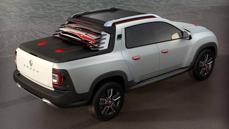 Спортивный пикап Renault Duster: фото и видео
