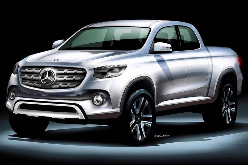 Новый пикап Mercedes-Benz: раскрыты первые подробности